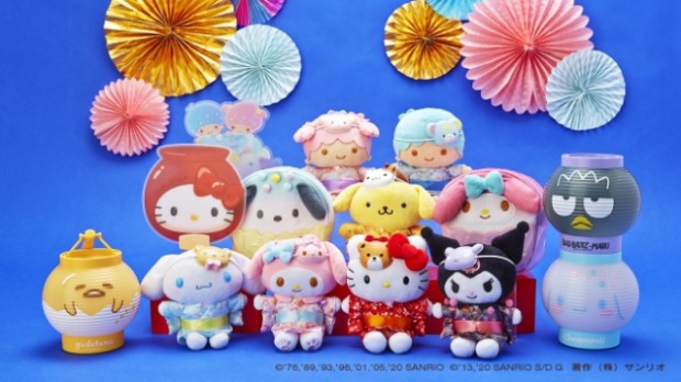Sanrio lanza una nueva línea de peluches festiva inspirada en los Matsuri