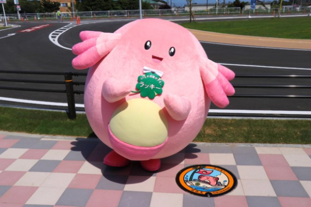 ¡Nuevas tapas de alcantarilla de Pokémon para Fukushima!