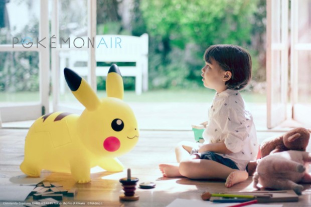 Un nuevo Pikachu inflable apareció!