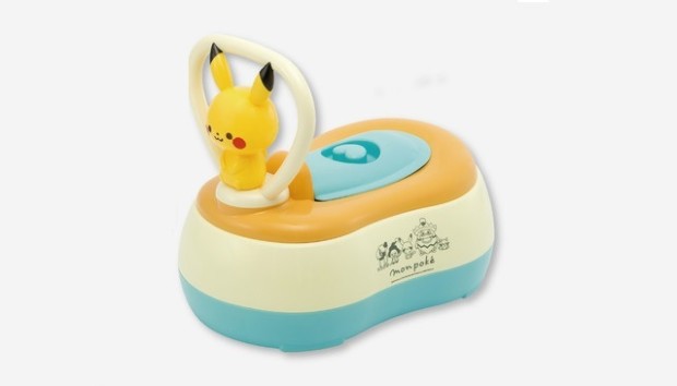 Pikachu! Yo caca tu! El orinal de 3 etapas que lo parte en Japón!