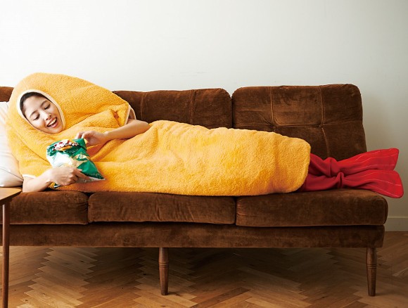 ¡Vaguea por casa con estilo con este saco de dormir de tempura!
