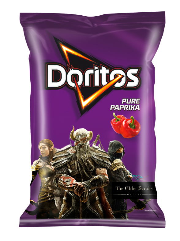 Doritos Pure Paprika The Elder Scrolls Family Bag 170 grs.