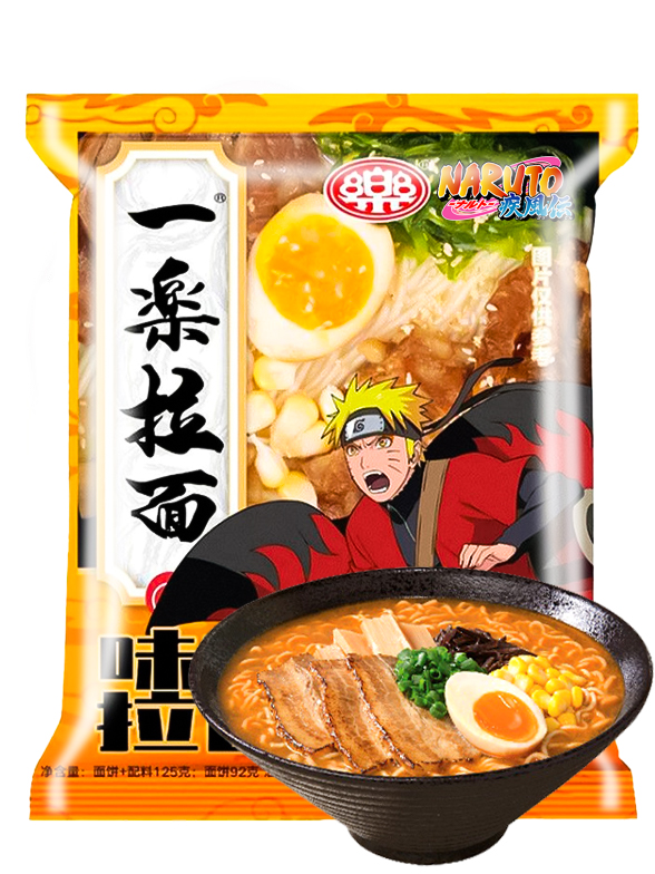 Naruto Tallarines instantáneos con sabor a Ternera COMIDA JAPONESA1