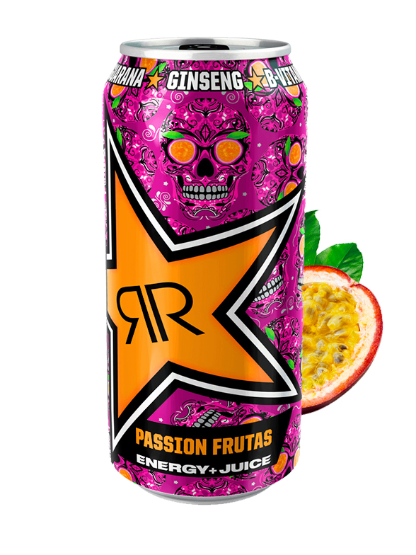 Bebida Energética Rockstar de Pasión | Baja Juiced ml | JaponShop