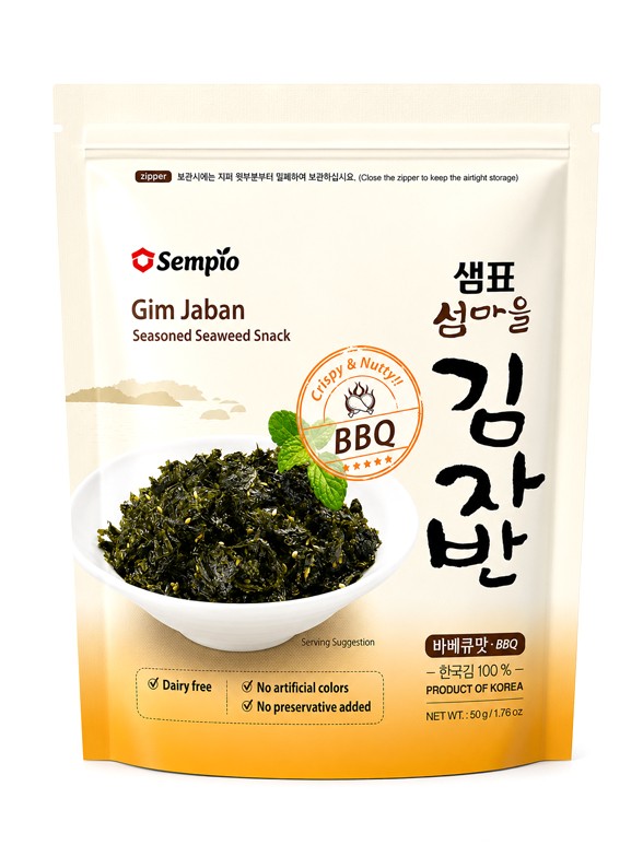 Algas Nori BBQ con Sésamo | 50 g
