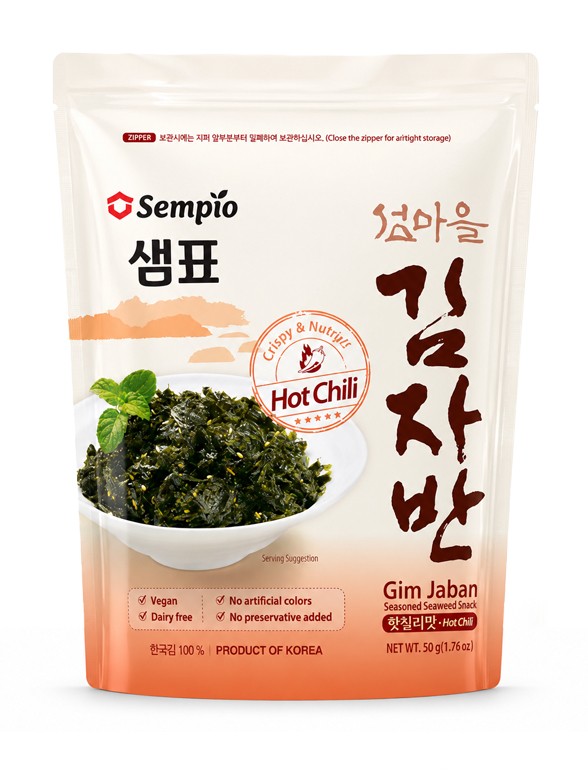Algas Nori Guindilla con Sésamo | 50 g