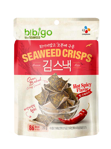 Snack Chips de Algas y Arroz Integral | Sabor Picante