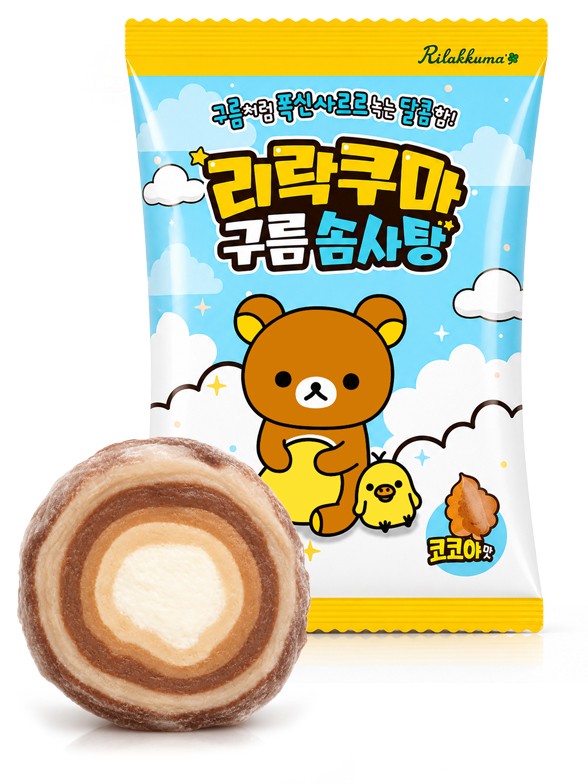 Algodón de Azúcar Coreano de Cacao | Rilakkuma 15g.