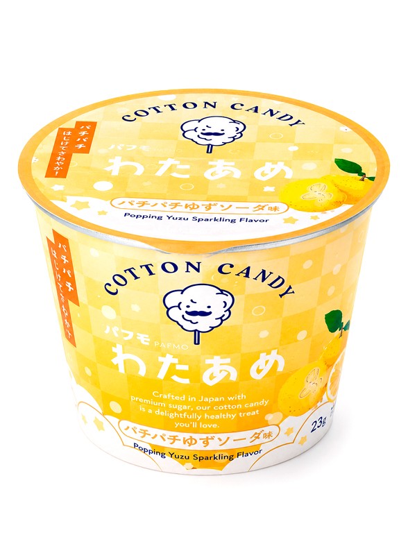 Algodón de Azúcar Yuzu con Caramelos Explosivos 23 g