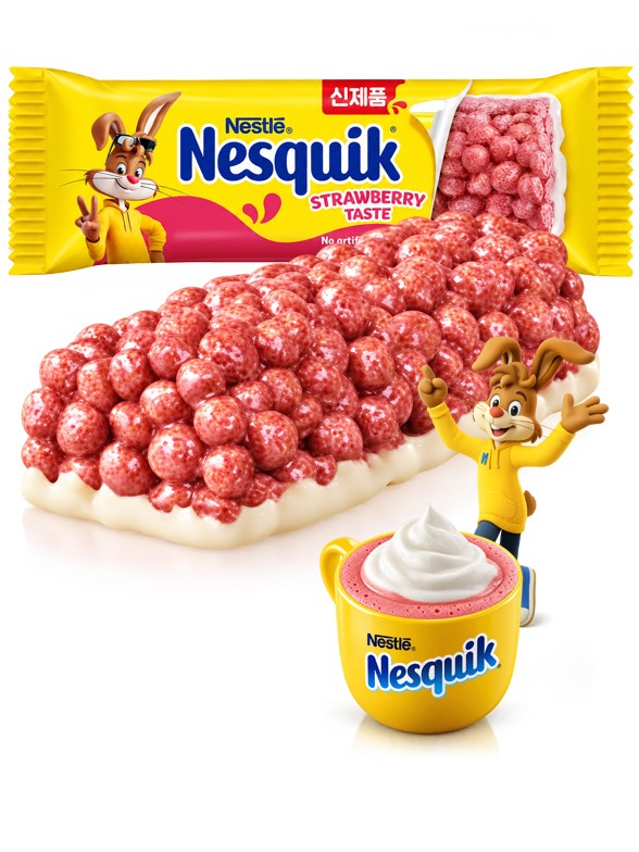Barrita de Cereales Nesquik de Fresa | Nestlé 23,5 g