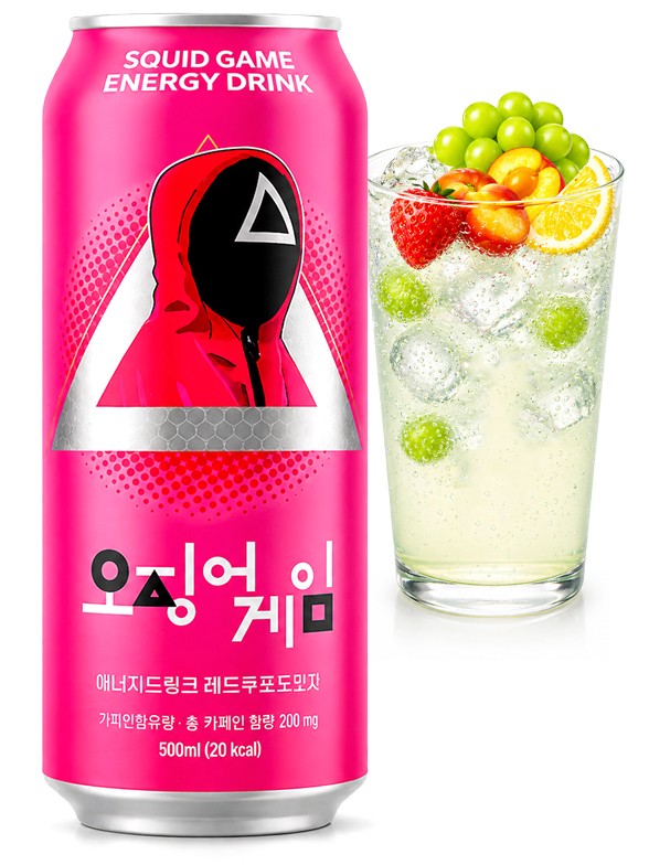 Bebida Energética Juego del Calamar | Fruit Punch 500 ml