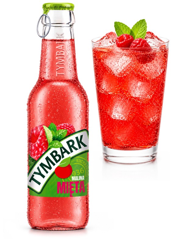Bebida Tymbark Frambuesa y Menta | 250 ml