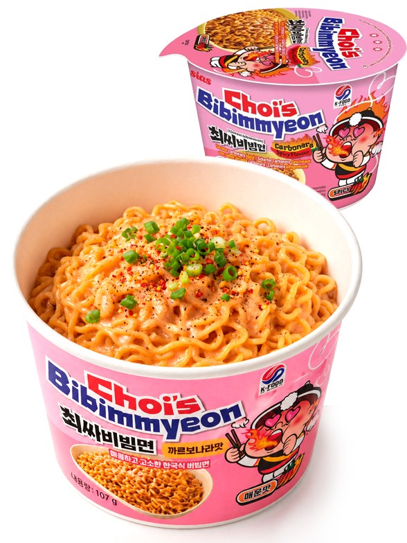 Ramen Salteados Carbonara  | Estilo Coreano | CHOI'S 127 g