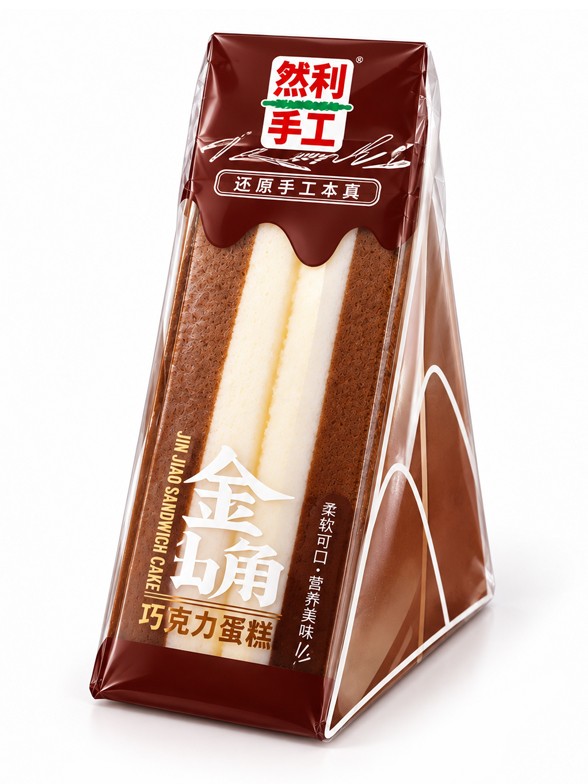 Bizcocho de Chocolate | Triangle Sponge Cake | 95 g
