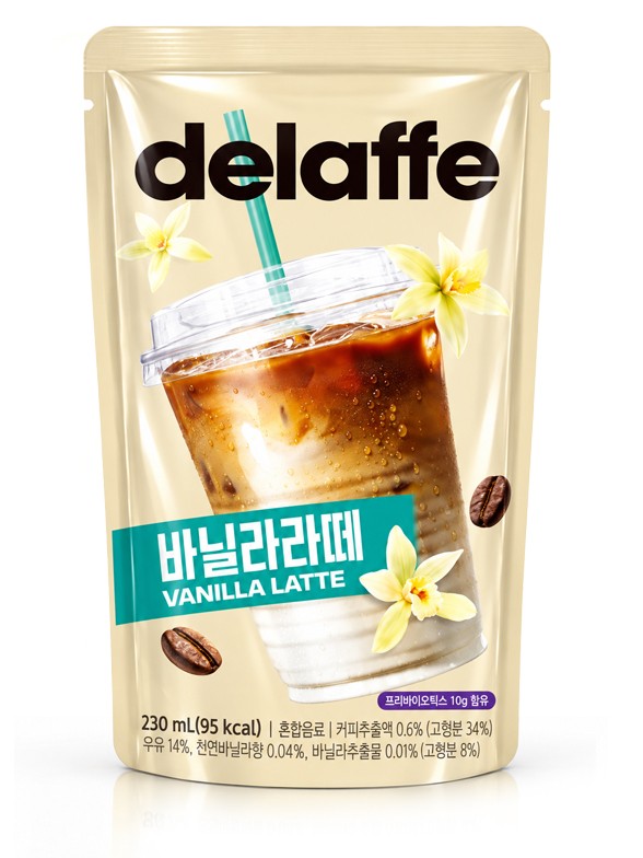 Café Vanilla Latte | Delaffe Pouch 230 ml