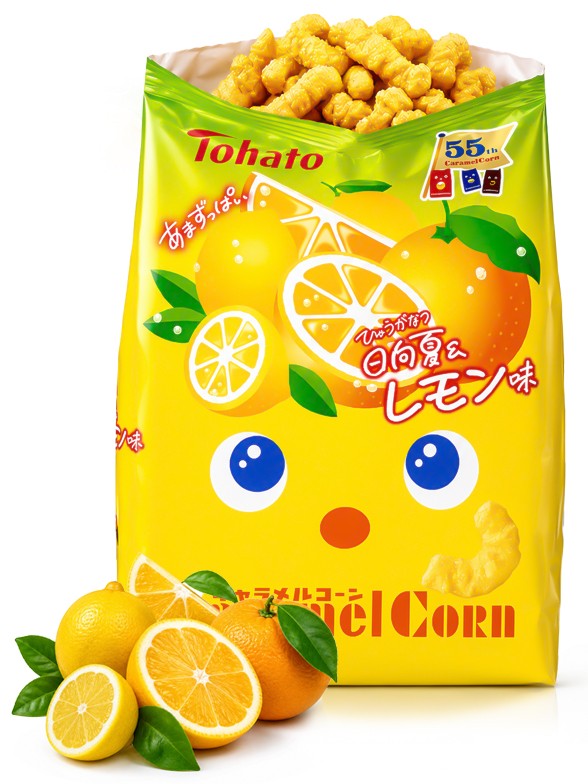 Tohato Caramel de Cítricos Hyuganatsu y Limón | 62 g