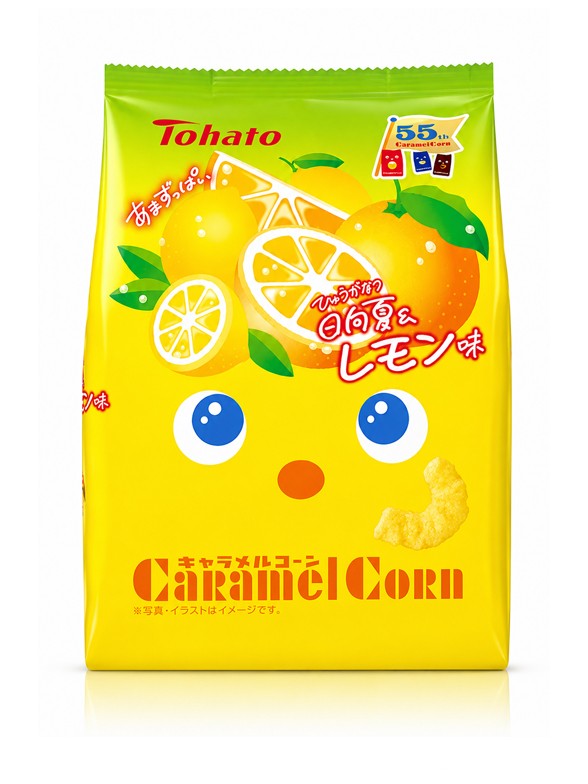 Tohato Caramel de Cítricos Hyuganatsu y Limón | 62 g