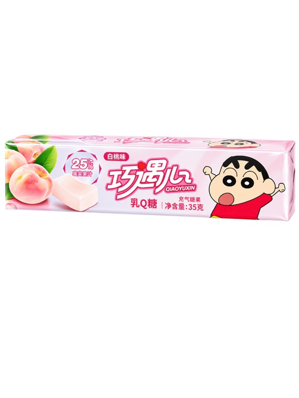 Caramelos Blandos Shin Chan de Leche y Melocotón | 35 g