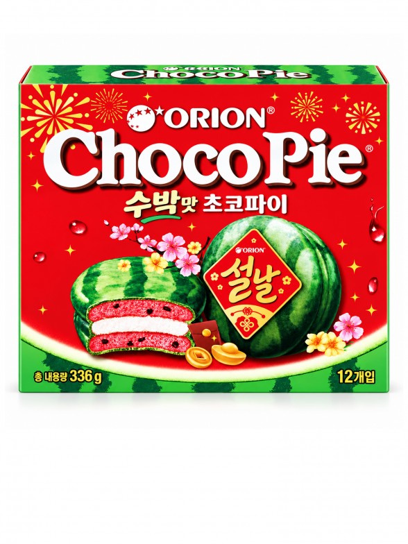 Choco Pie Sandía | Orion Big Box 336 g