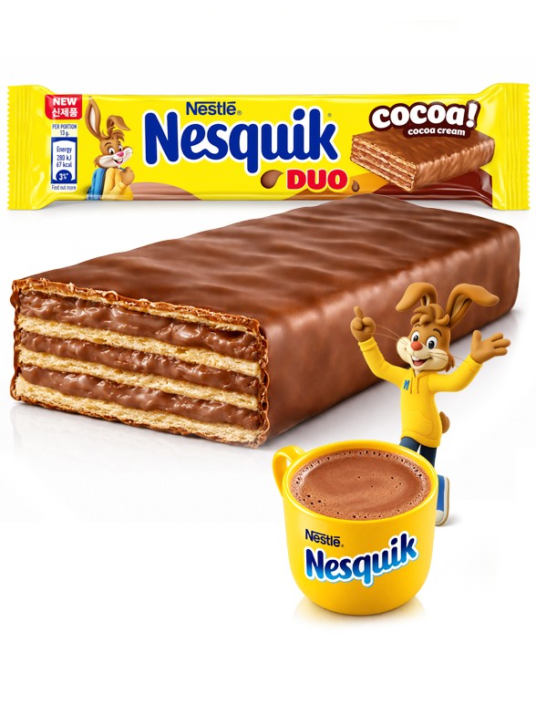 Chocolatina Nesquik DUO Chocolate | Nestlé 26 g