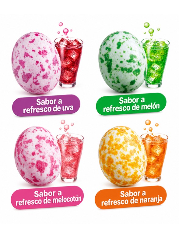 Chuches Huevos Refresco de Frutas | Nobel Japón 40 g