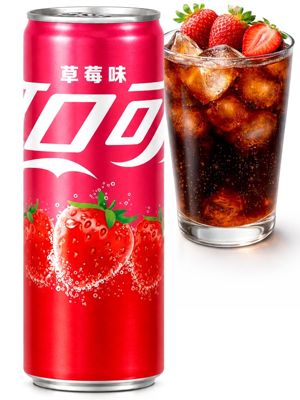 Coca-Cola Fresa 330 ml