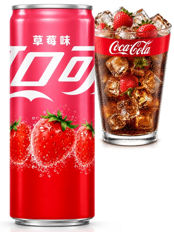 Coca-Cola Fresa 330 ml