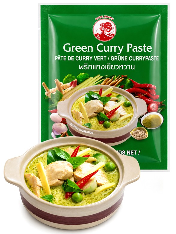 Pasta Curry Verde Tailandés | Cock Brand 50 g