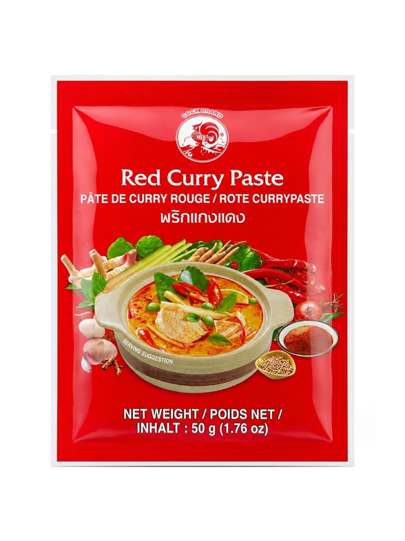 Pasta Curry Rojo Tailandés | Cock Brand 50 g