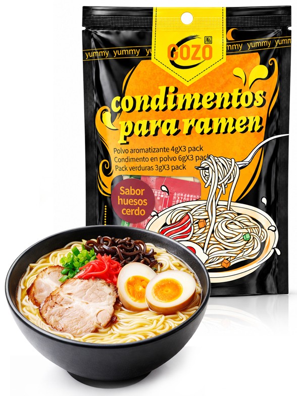 Condimento Ramen Tonkotsu | Gozo 3 Raciones 39 g