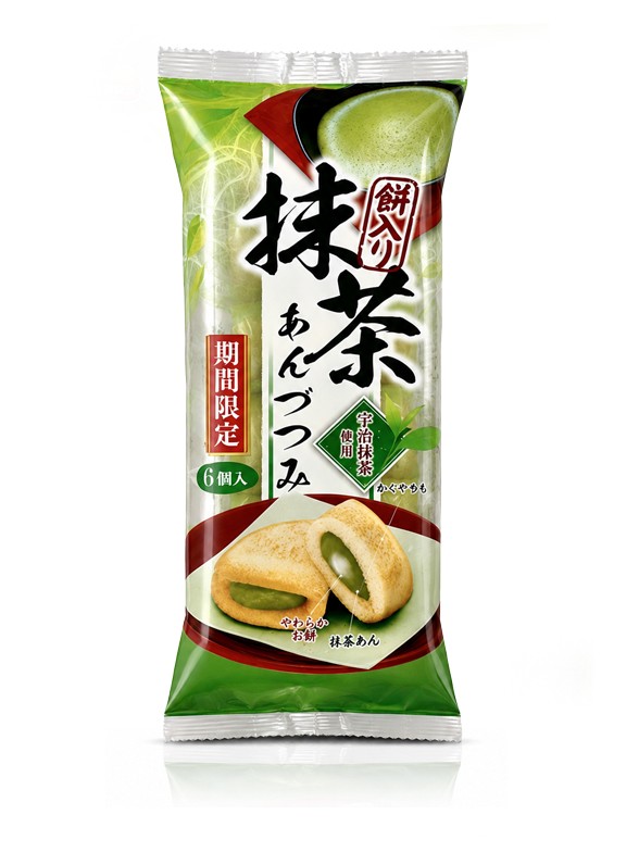 Dora Rolls de Matcha y Mochi 162g. | Receta de Kyoto | 6 unds.