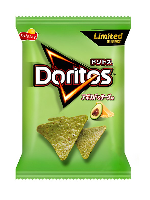 Doritos Japón Aguacate y Queso Cheddar | 55 g
