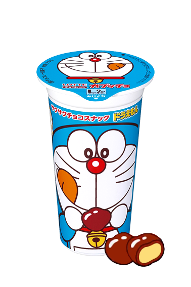 Bocaditos de Chocolate Lotte Capuche Doraemon