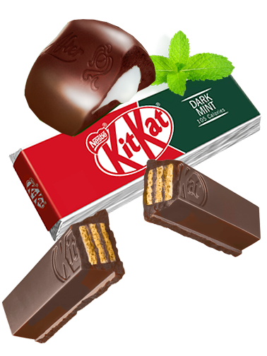 Kit Kat Chocolate Negro y Menta | Edición 2 Barritas