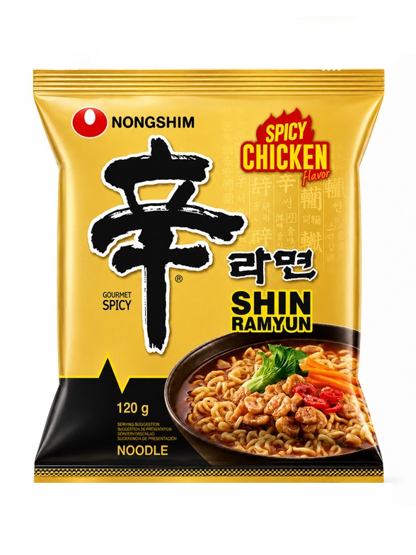 Fideos Ramen Coreanos Shin Ramyun | Pollo Picante 120 g