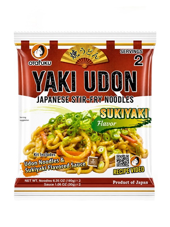 Fideos Yaki Udon Frescos Salsa Sukiyaki | Otafuku 420 g