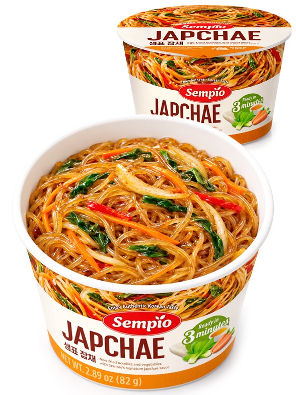 Fideos Japchae Coreanos Instantáneos | Sempio 82g.