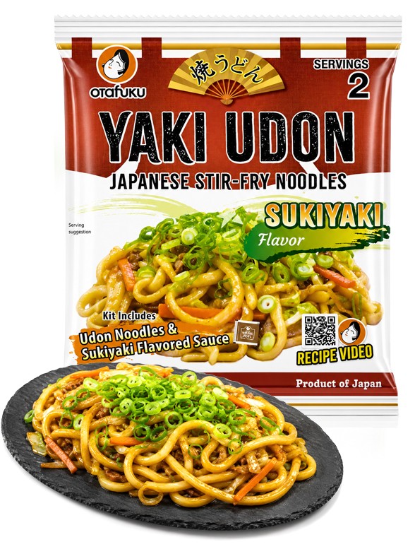 Fideos Yaki Udon Frescos Salsa Sukiyaki | Otafuku 420 g