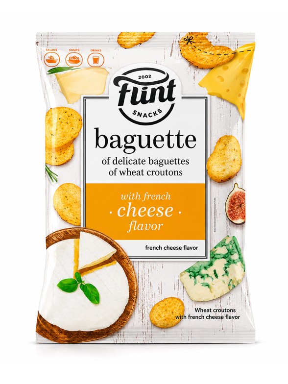 Flint Baguette Queso Francés | 90 g