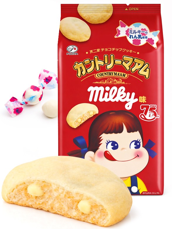 Galletas Country Ma’am Milky Leche 12 uds