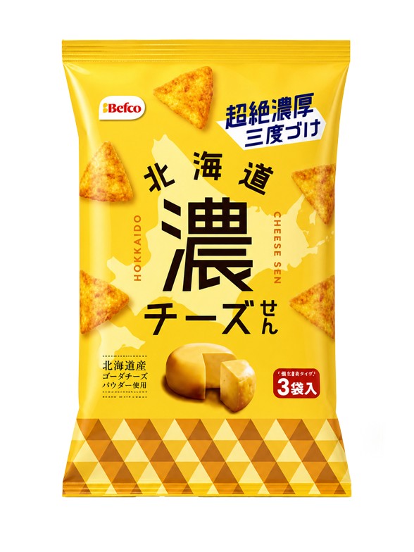 Galletas de Arroz Senbei | Queso de Hokkaido | Befco 51g.