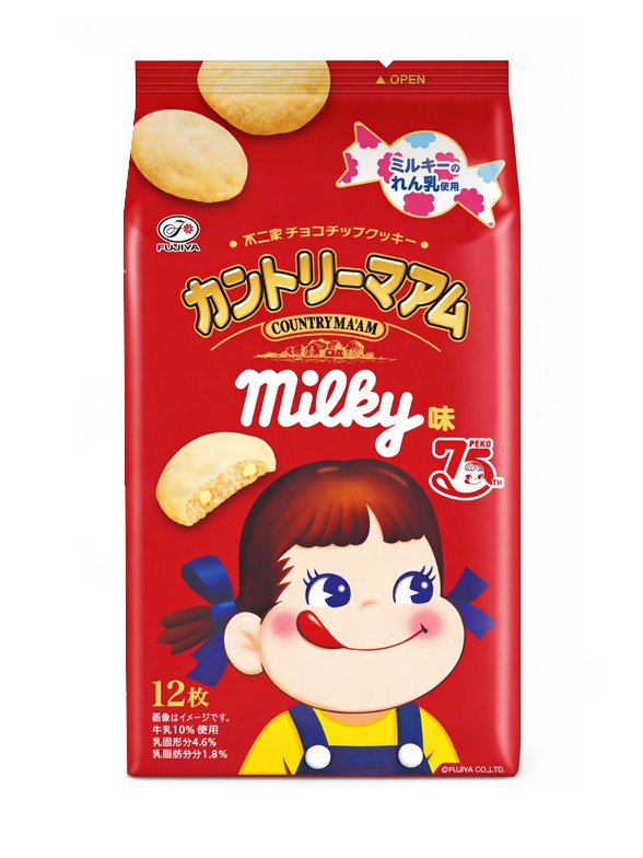 Galletas Country Ma’am Milky Leche 12 uds