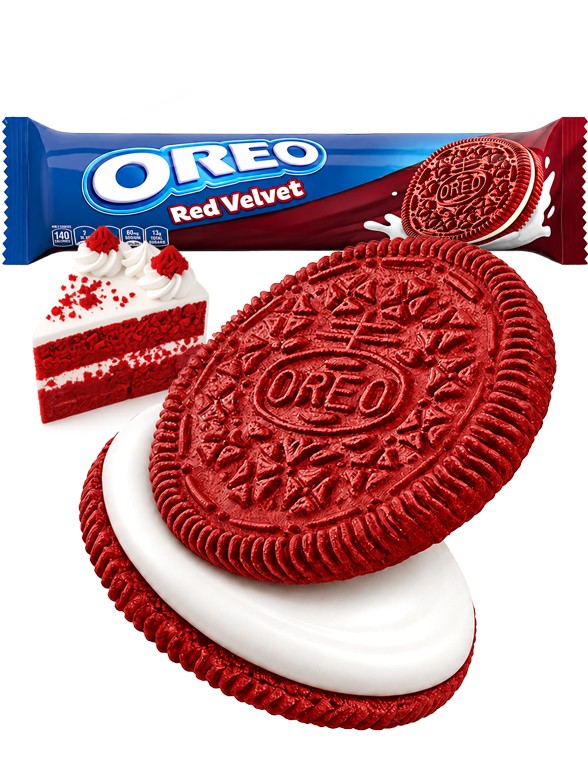 Galletas Oreo Tarta Red Velvet | Edición Limitada 105 g