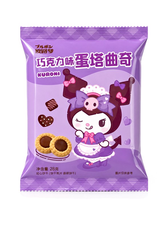 Galletitas Tartaleta Chocolate Kuromi | Sanrio 28 g
