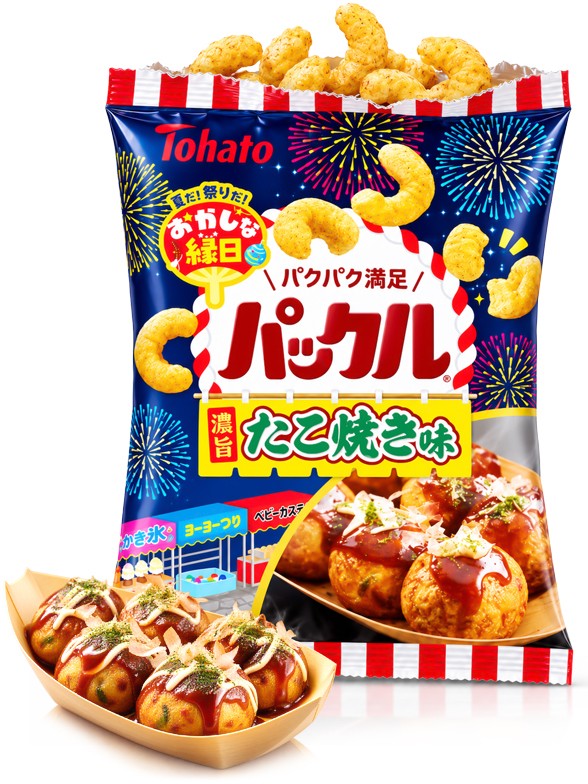 Snack Ganchitos Sabor Takoyaki 54 g
