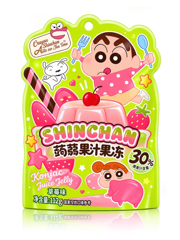 Gelatinas Konjac de Fresa Shin Chan | 112 g