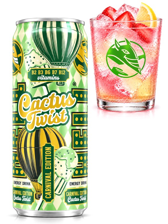 Bebida Energética Cactus Twist | Hell 250 ml
