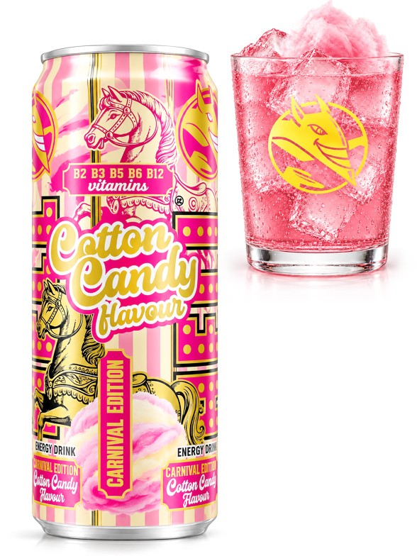 Bebida Energética Cotton Candy | Hell Carnival 250 ml