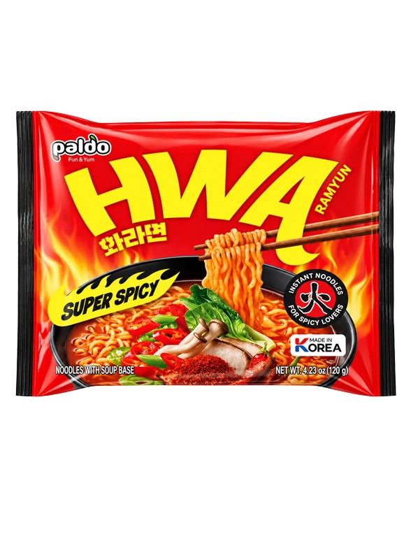 Ramen Coreanos Hwa Super Spicy | Paldo 120 g