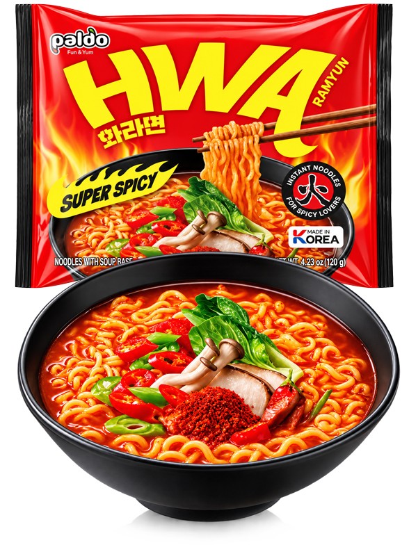 Ramen Coreanos Hwa Super Spicy | Paldo 120 g